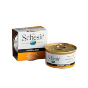 Schesir Tuna with Aloe in Jelly Canned Cat Food (85G)