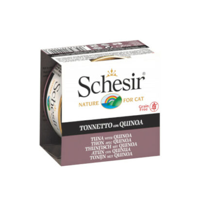 Schesir Tuna with Quinoa in Jelly Canned Cat Food (85G)