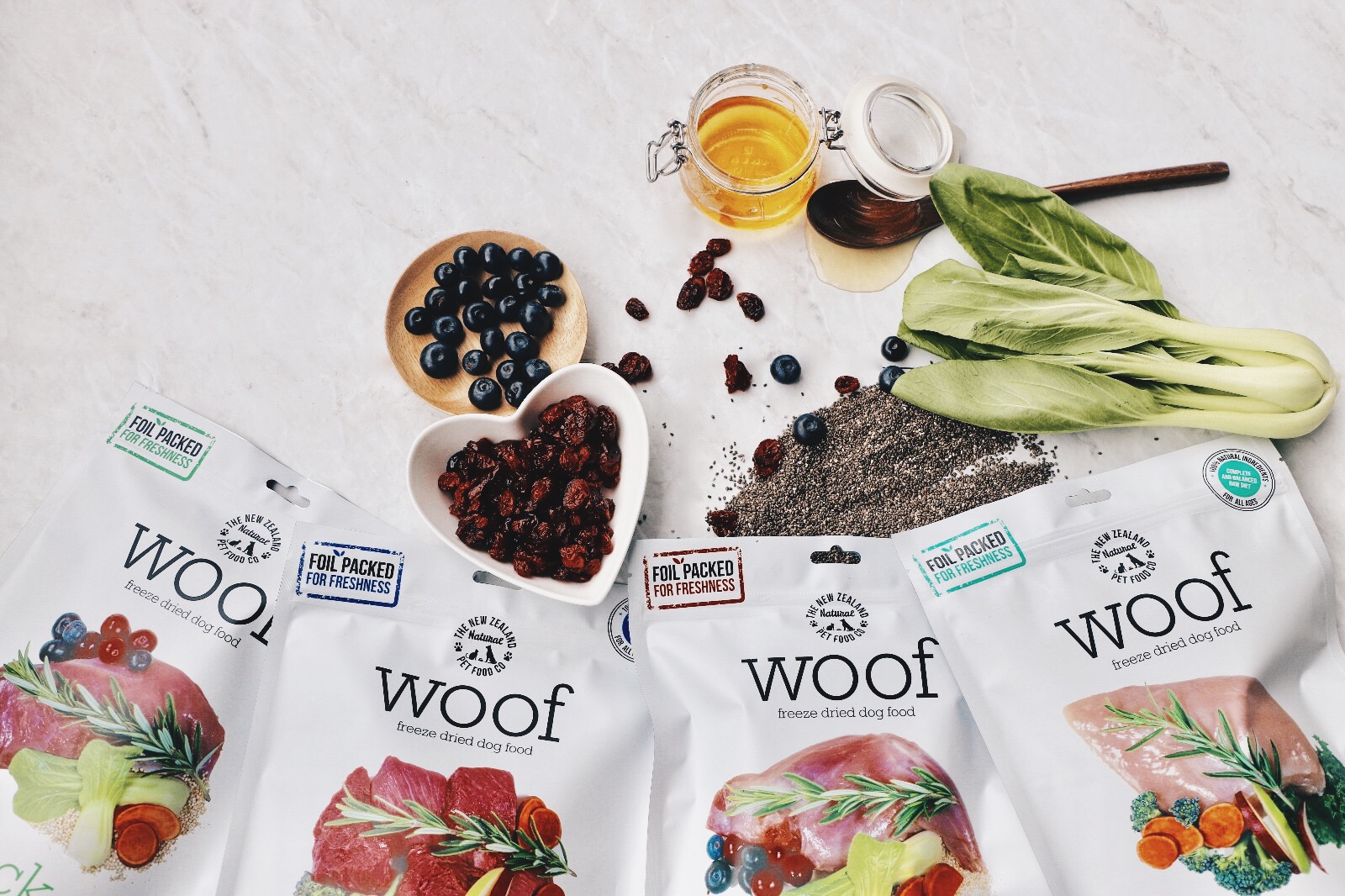 [MIX N MATCH] Woof Freeze Dried Dog Food - 280g/320g