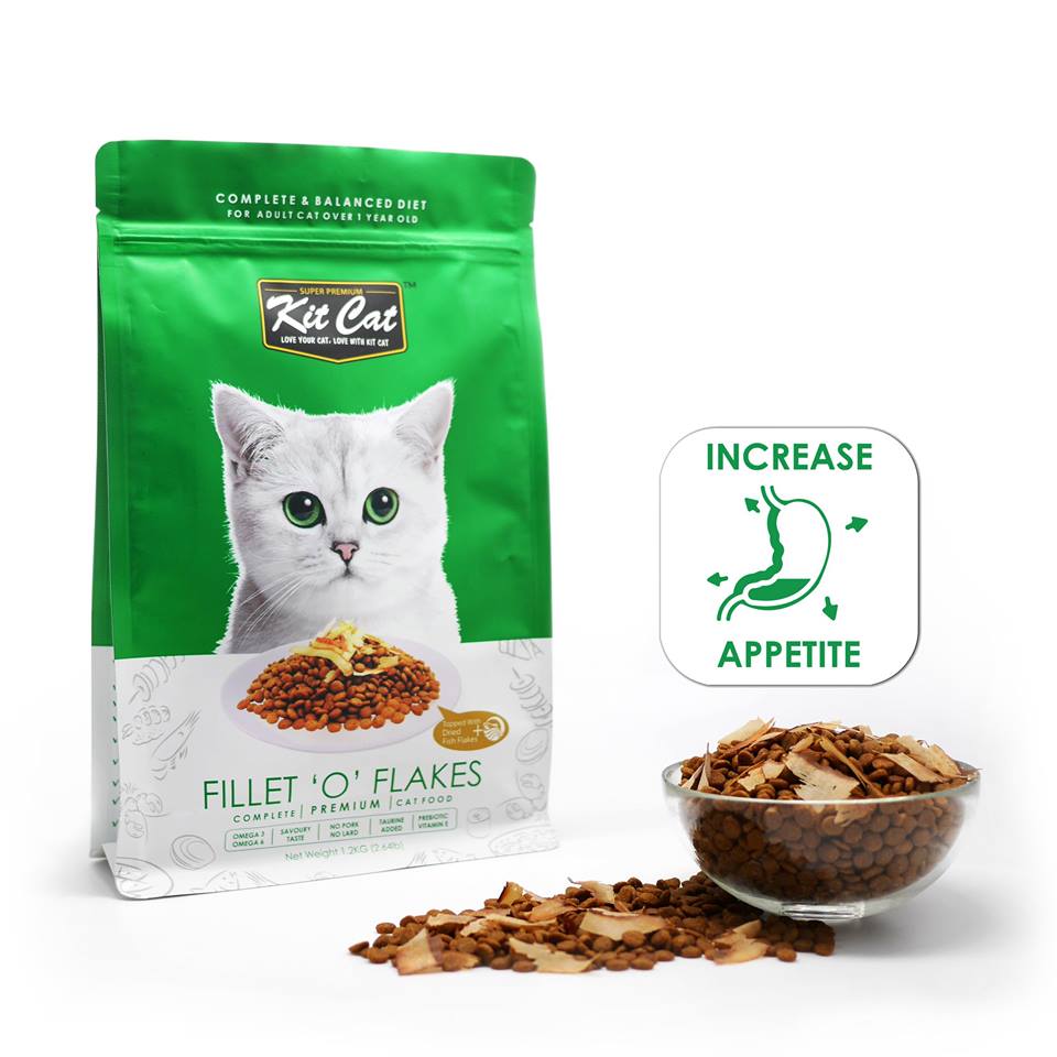 Kit Cat Premium Dry Cat Food - Fillet O Flake