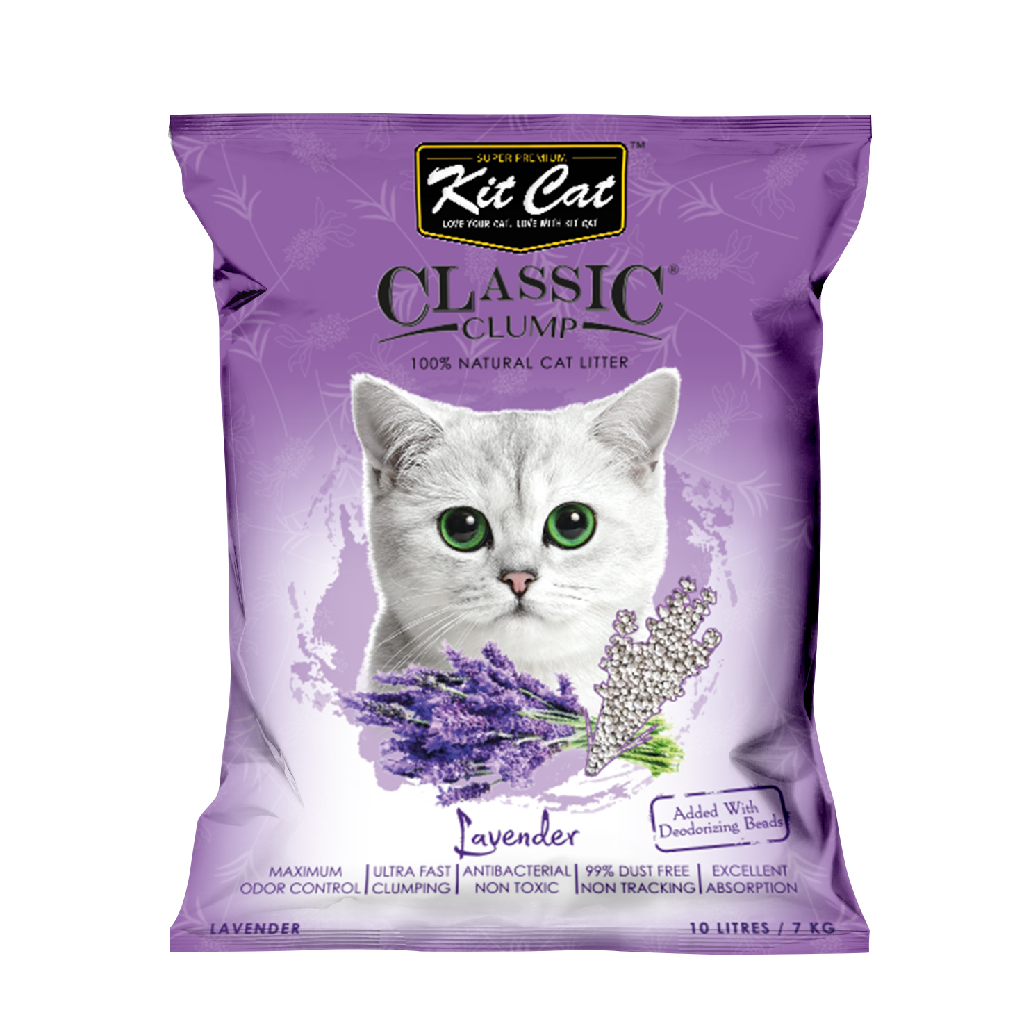 [MIX N MATCH] Kit Cat Classic Clump Cat Litter 10L x 10 - Image 6