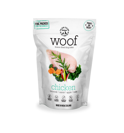 Woof Freeze Dried Dog Treats - Chicken