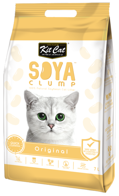 Kit Cat Soy Clump Cat Litter 7L - Original