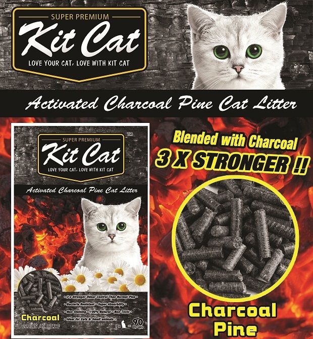 activated charcoal litter