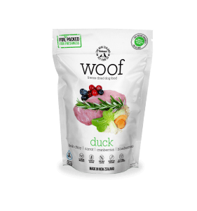 Woof Freeze Dried Dog Food – Duck