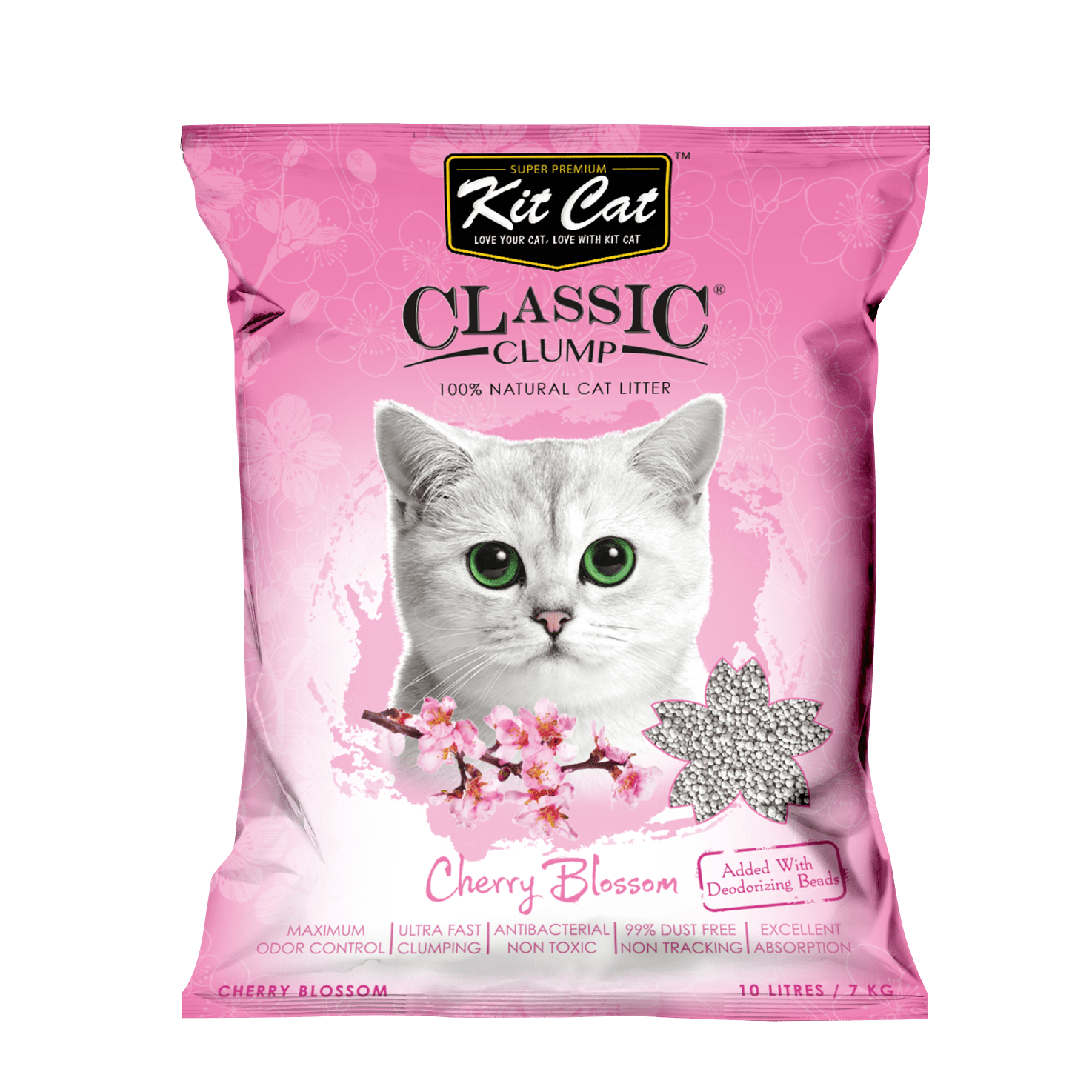 [MIX N MATCH] Kit Cat Classic Clump Cat Litter 10L x 10 - Image 3