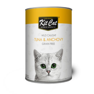 Kit Cat Atlantic Tuna With Whole Anchovy Canned Cat Food
