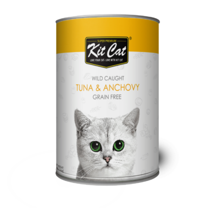 Kit Cat Atlantic Tuna With Whole Anchovy Canned Cat Food