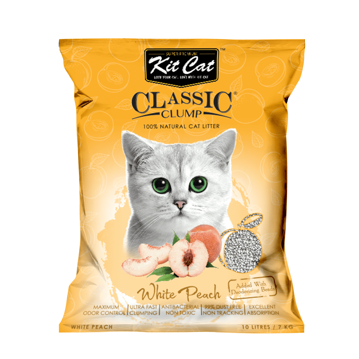 [MIX N MATCH] Kit Cat Classic Clump Cat Litter 10L x 10 - Image 2