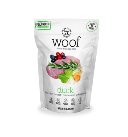 Woof Freeze Dried Dog Treats - Duck