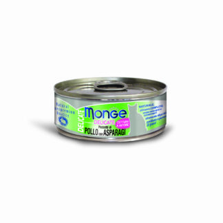 Monge Delicate Cat Wet Food - Chicken & Asparagus 80g x 24cans