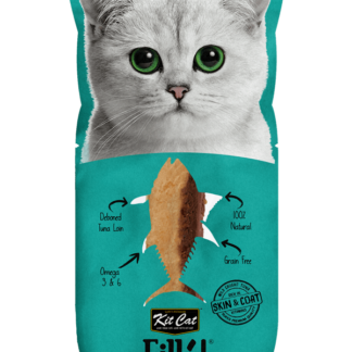 Kit Cat Fillet Fresh Cat Treat - Tuna & Fiber (Hairball)