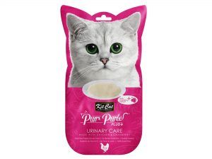 Kit Cat Purr Puree Plus  Cat Treat – Urinary Care (Chicken & Cranberry)