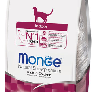 Monge Natural Superpremium Dry Cat Food 1.5kg - Indoor