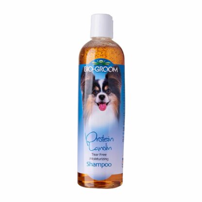 Biogroom Protein Lanolin Tear Free Moisturizing Dog Shampoo (12 oz)