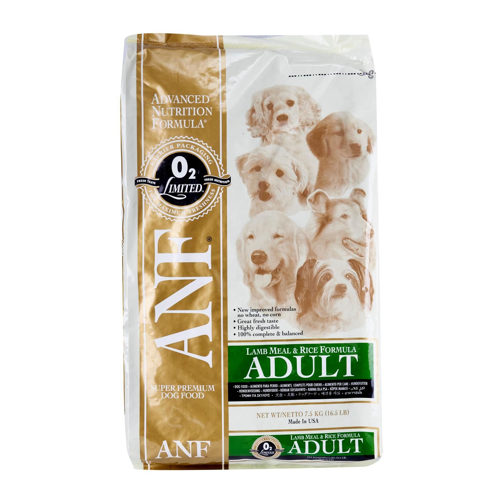 anf lamb and rice dry dog food