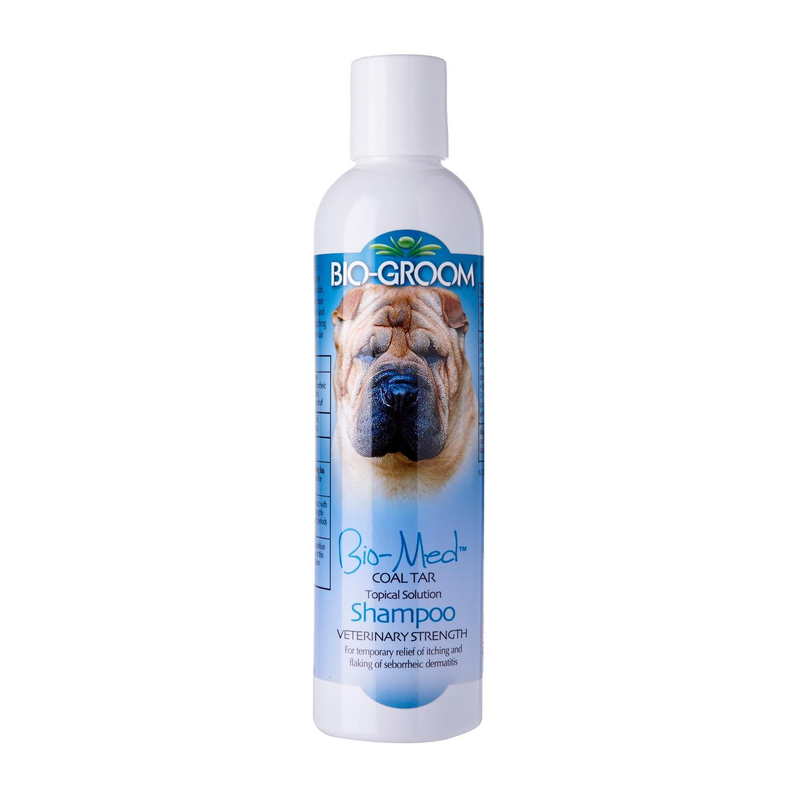Biogroom Bio-MedTM - Coal Tar Topical Dog Solution Shampoo Veterinary Strength (8oz)