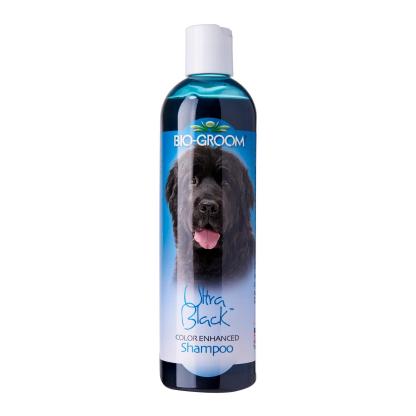 Biogroom Ultra Black Color Enhanced Dog shampoo (12 oz)