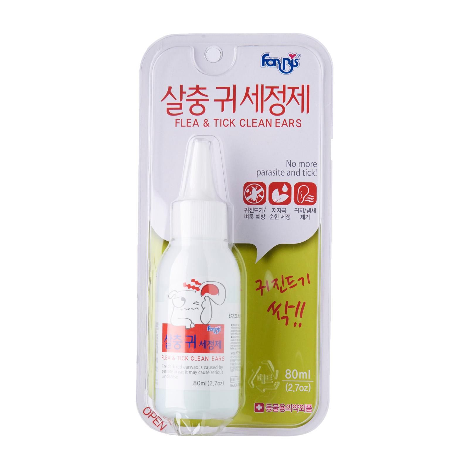 Forbis Flea & Tick Clean Ears 80ml