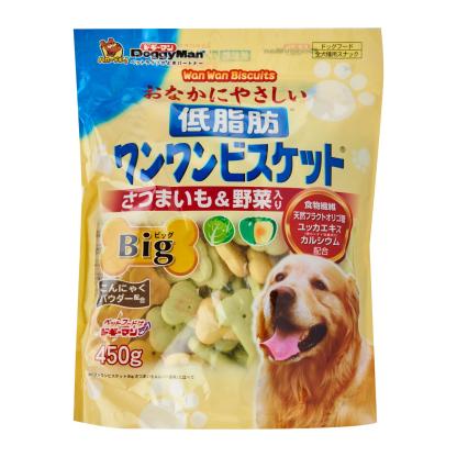 Doggyman Low Fat Biscuit Big Vegetables