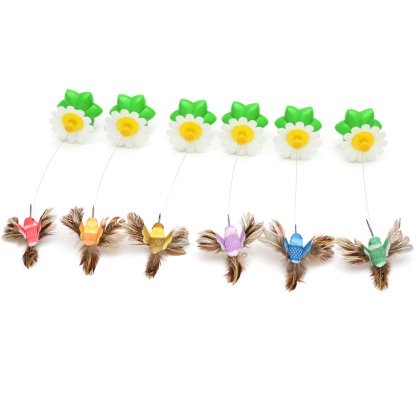 Auskie Rotating Bird/Butterfly Electronic Cat Toy - Image 4