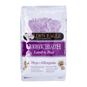 Golden Eagle Holistic Health Hypo-Allergenic Dry Dog Food – Lamb And Rice
