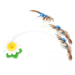 Auskie Rotating Bird/Butterfly Electronic Cat Toy