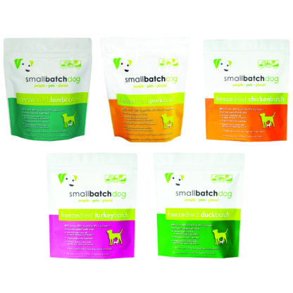 [ANY 4 FOR $188] Any 4 of Smallbatch Freeze Dried Raw Sliders Dog Food