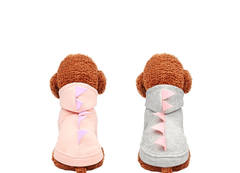 Auskie Designer Dinosaur Hoodie Pet Costume - Image 3