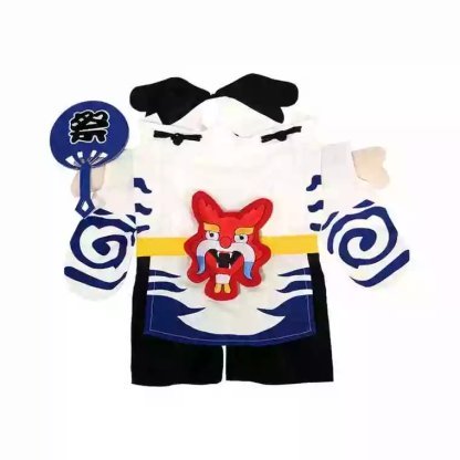 Auskie Onmyoji Japanese Pet Costume - Image 4