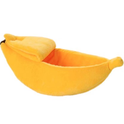 Auskie Banana Cave Pet Bed - Image 5