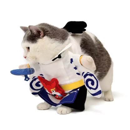 Auskie Onmyoji Japanese Pet Costume - Image 3