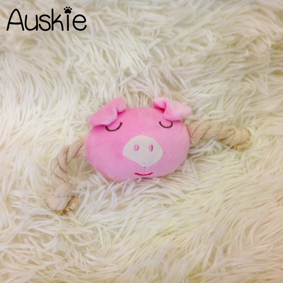 Auskie Heads On Tug Pet Toy - Image 2