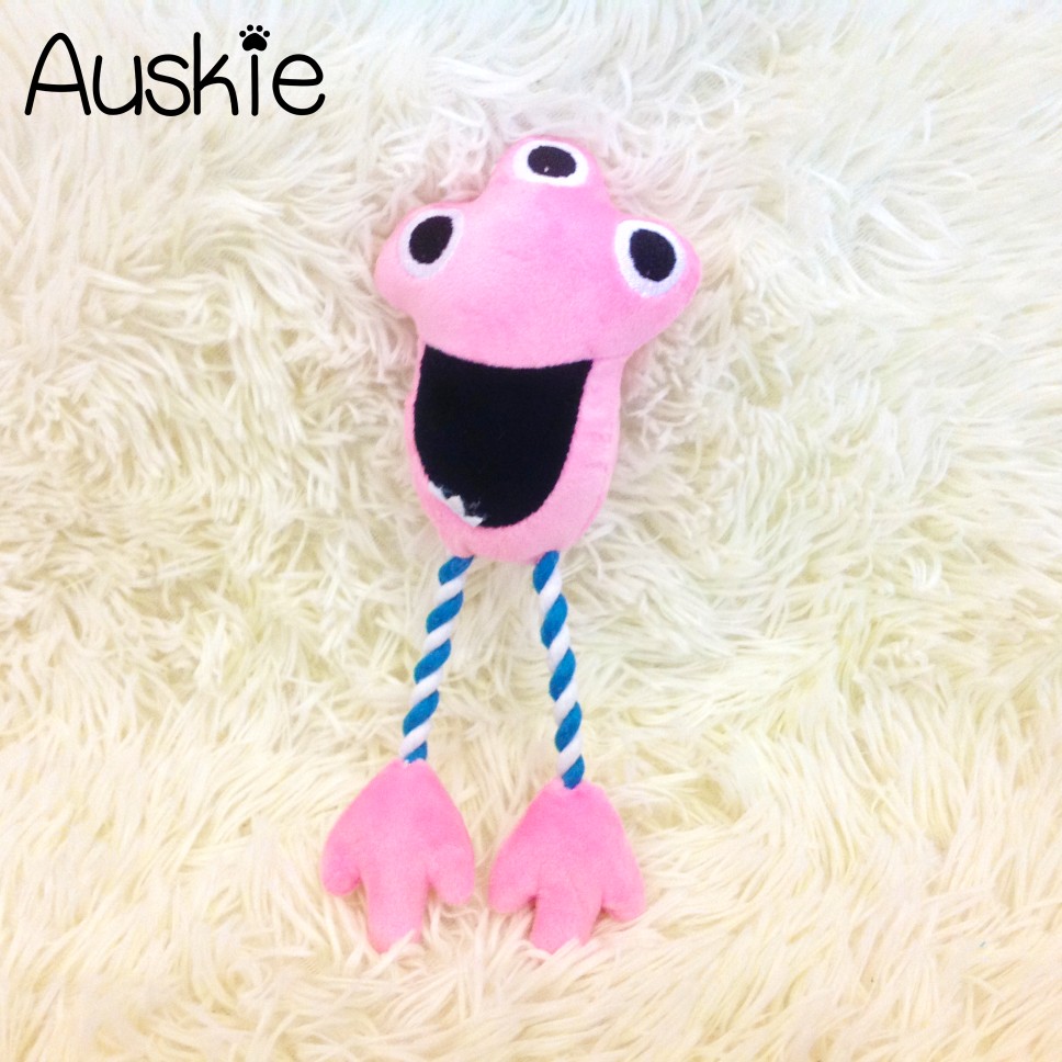 Auskie Monster Pal Squeaky Pet Plush - Image 3