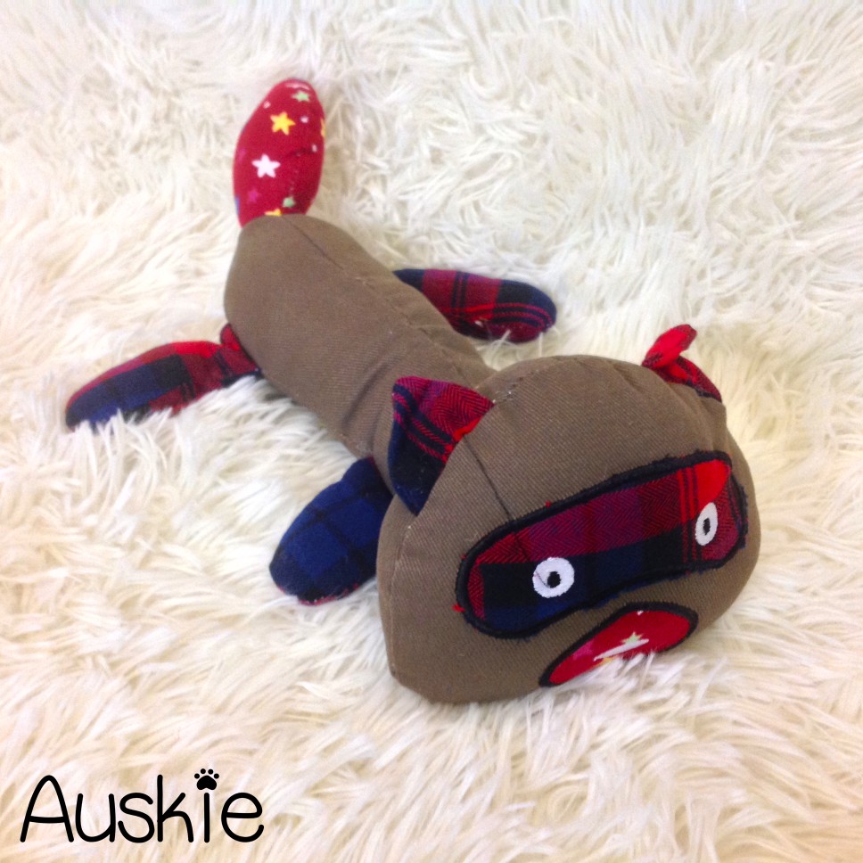 Auskie Patchy Forest Pal Squeaky Pet Plush - Image 5