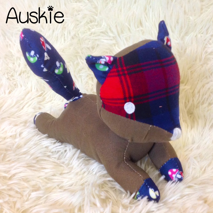 Auskie Patchy Forest Pal Squeaky Pet Plush - Image 4