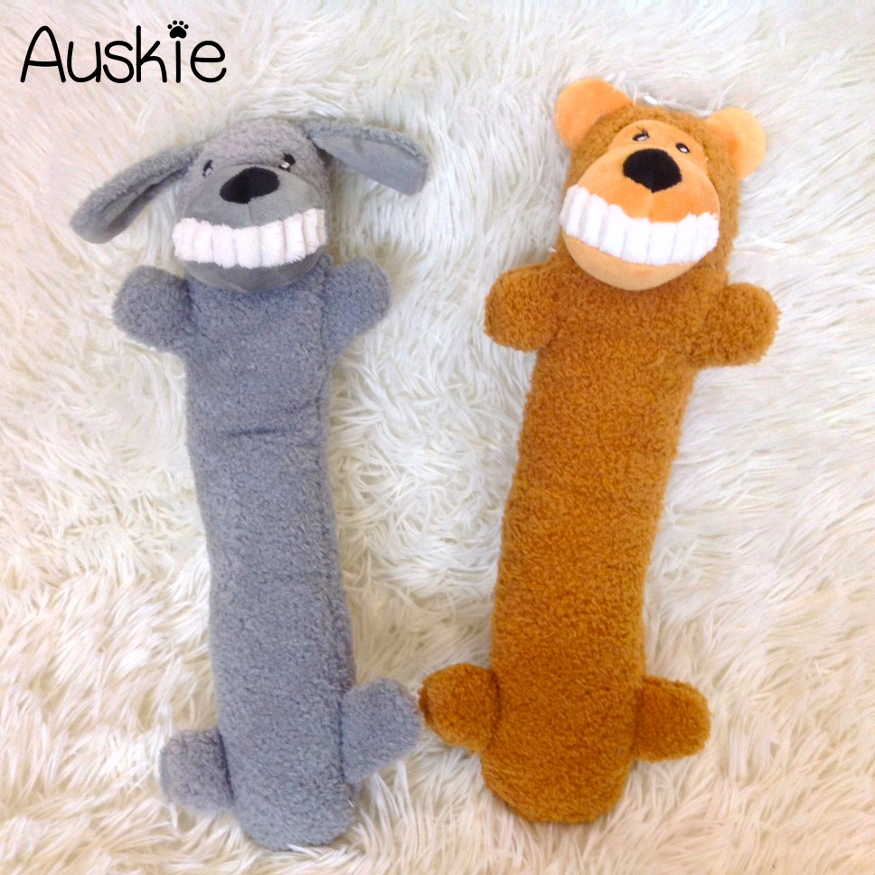 Auskie Teehee Bar Squeaky Pet Plush - Image 4