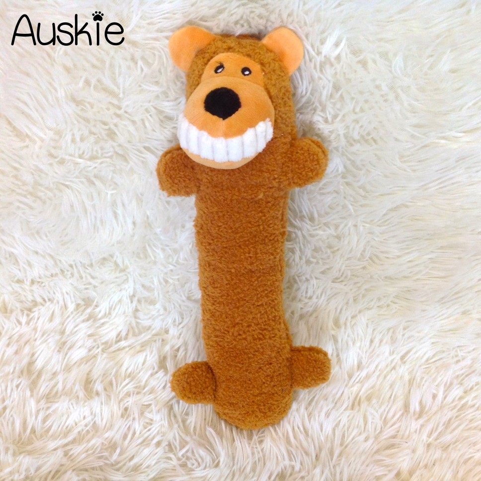 Auskie Teehee Bar Squeaky Pet Plush - Image 5
