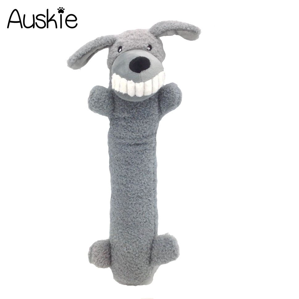 Auskie Teehee Bar Squeaky Pet Plush - Image 3