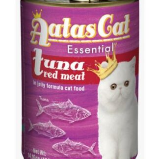 Aatas Cat Essential Tuna Red Meat in Jelly Cat Wet Food 400g - 1 Carton (24 cans)