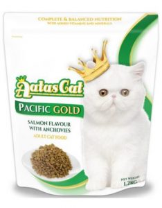 Aatas Cat Pacific Gold Salmon with Anchovies Cat Dry Food 1.2kg