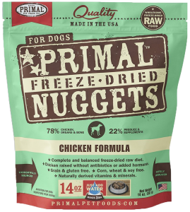 Primal Freeze Dried Nuggets for Dogs – Chicken Formula