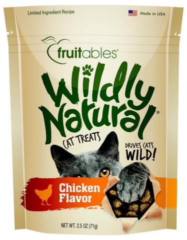 Fruitables Wildly Natural Chicken Cat Treats 2.5oz