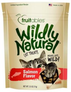 Fruitables Wildly Natural Salmon Cat Treats 2.5oz