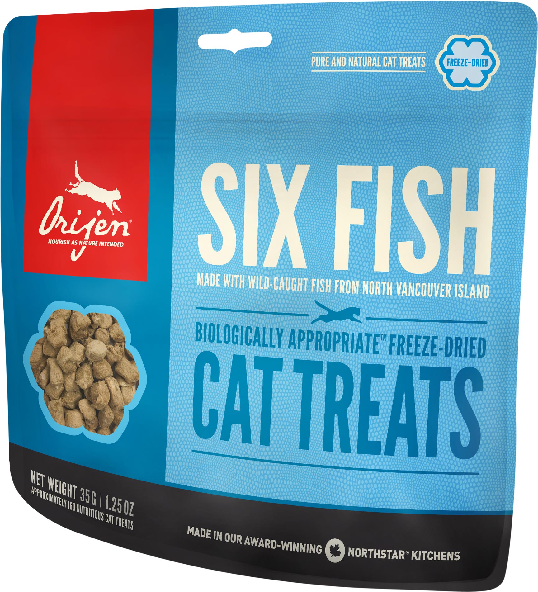 dried cat treats