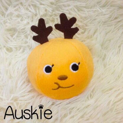 Auskie Pop Ball Friend Squeaky Pet Plush - Image 3