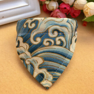 Auskie Traditional Japanese Pattern Pet Bandana Bibs