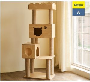 Auskie PawCastle Cat Tree – M206A & M206B