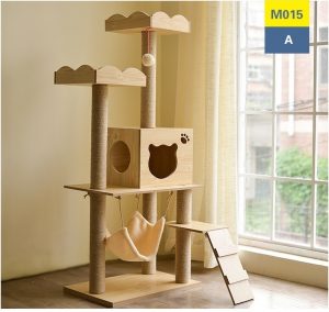 Auskie PawCastle Cat Tree – M015A & M015B