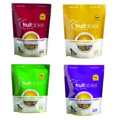 [Bundle of 3] Fruitables Pumpkin Dog Treats